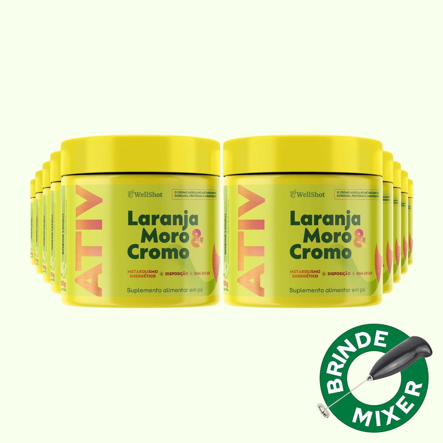 ATIV • Laranja Moro & Cromo